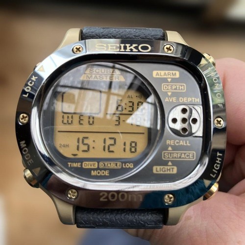 Seiko scubamaster m725 5a00 - seiko, m725-5a00