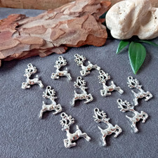 10 Hirsche / Hirsch - Charms /