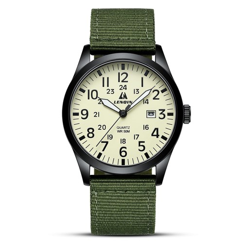 Lenqin herrenuhr militär - lenqin,