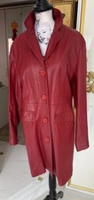 Ledermantel Echtleder Giubilpel Lammnappa 36 S ROT
