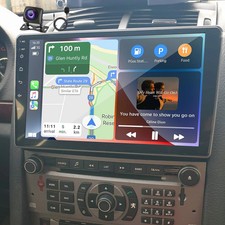 4+64G Carplay Für Peugeot 407 2004-2011 Android 15 Autoradio SWC GPS Navi BT KAM