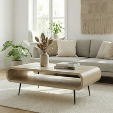 Couchtisch Massivholz white