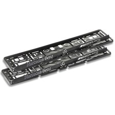 MERCEDES AMG chrom 3D-Effekt