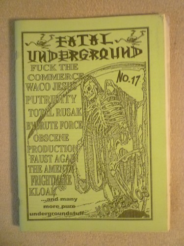 Fatal underground zine - fatal,