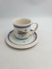 WEDGWOOD BEATRIX POTTER PETER RABBIT TASSE KLEINER TELLER 2-TEILIGES KINDERZIMMER-SET 
