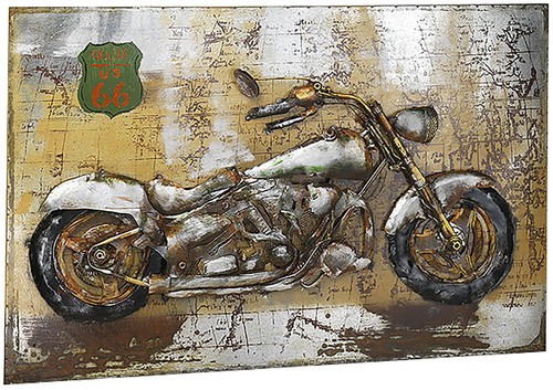 Metallbild wandbild wanddeko - wandbild,
