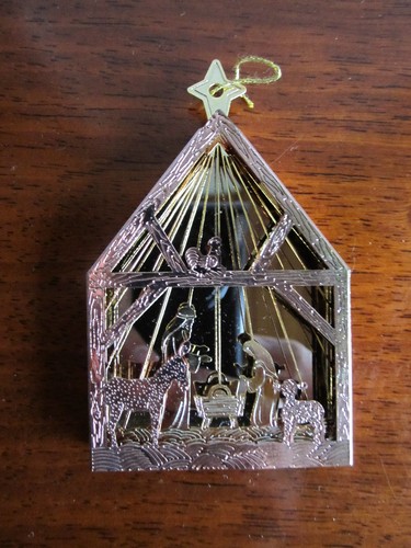 Hallmark minature crèche 3rd - minature,
