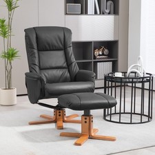 HOMCOM Relaxsessel mit Hocker