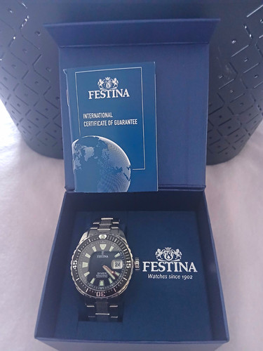 Festina diver herren quarz - diver, uhr
