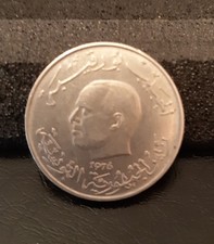 Münzen Tunesien 1 Dinar 1976