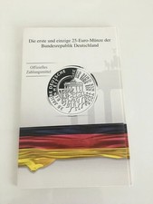 25 Euro Münze Deutschland "25 Jahre Deutsche Einheit" StGl 2015 in Kapsel