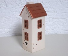 Lichterhaus mit LED-Teelicht, zimt, Weihnachten, Goebel Porzellan