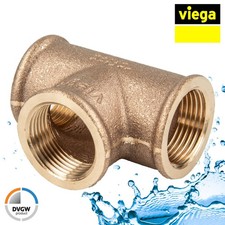 VIEGA Rotguss T-Stück IG/IG/IG - Modell 3130 - verschiedene Größen