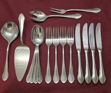 Wmf Chippendale Cromargan Menübesteck Plus Servierbesteck 16 teilig 