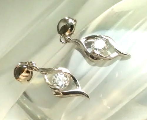 Ohrstecker ohrringe silber - ohrringe, 925