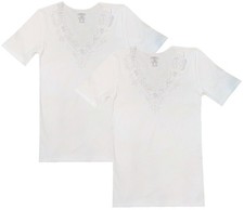 Damen Unterhemd halbarm 1/2