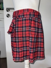 Shein Rock rot kariert - Gr 11