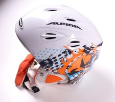 Alpina Skihelm 54-57cm Weiß