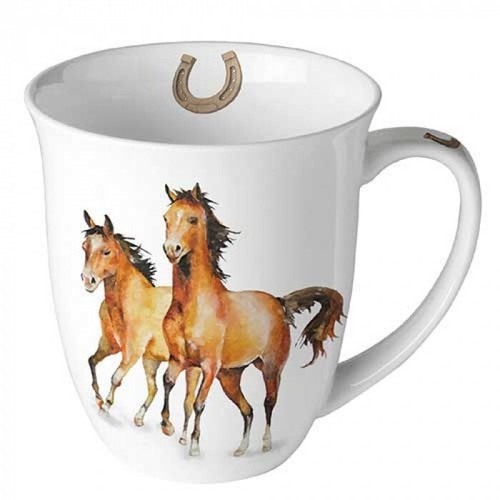Tasse wild horses - horses",