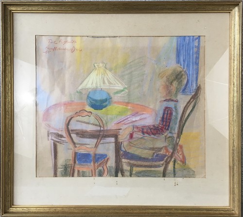 Pastell 1955 eva - eva, holmberg