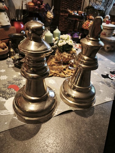 Riesige schach deko figuren - schach,