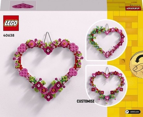 Lego 40638 iconic herz deko - lego, herz-deko