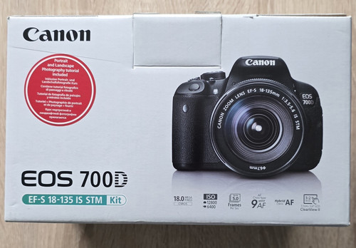 Canon eos 700d dslr 18mp - dslr, 3"