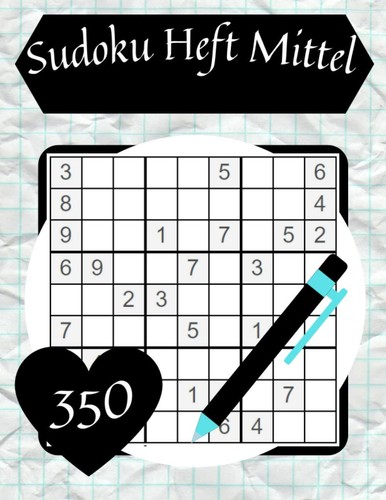 Sudoku heft mittel 350 - sudoku,