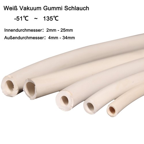 Weiß vakuum gummi schlauch - weiß,
