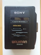 Sony WM-2055 Walkman Cassette Player Mega Bass tragbarer Kassettenspieler