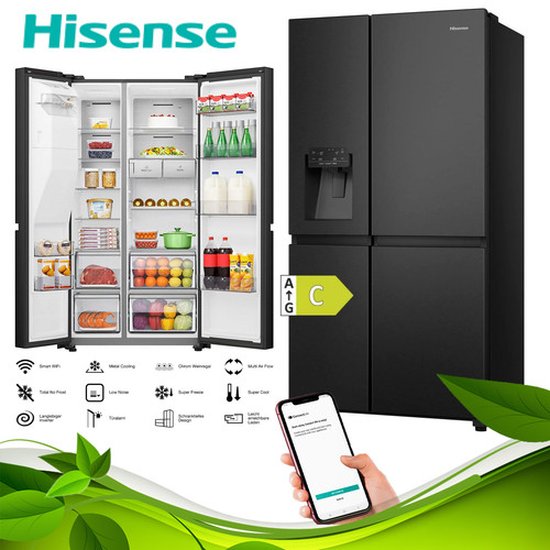 Gorenje rs818n4tfc side - side, by