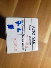 Vintage USA MEYER  ALTSAXOPHON  MUNDSTÜCK 7L ( Heutige 6 ) Medium Chamber