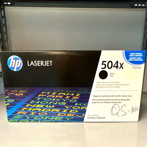 Toner 504x ce250x schwarz - hp,