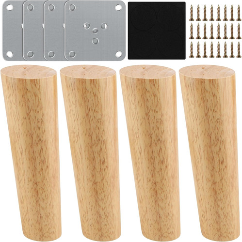 Möbelfüße holz stück - holz, 4