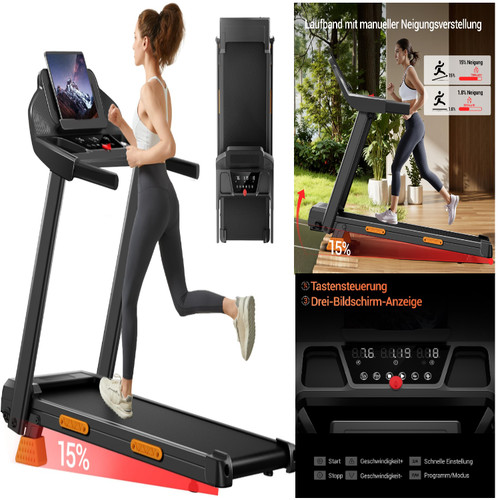 Treadmill laufband klappbar - laufband,
