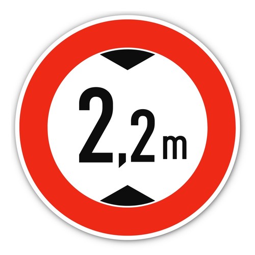 Maximale durchfahrtshöhe - maximale, /