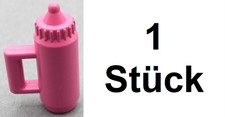 1x LEGO 6206 Scala Babyflasche Trinkflasche Wasserflasche Dunkelrosa
