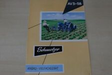 197828) Schmotzer - Vielfachgerät AV3-58 - Prospekt 09/1957
