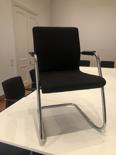 Konferenzstühle schwarz - konferenzstühle;,