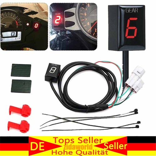 Motorrad ganganzeige rot led - motorrad,