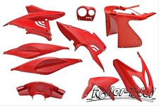 Verkleidungsset rot 9 Teile YAMAHA Aerox MBK Nitro Bodypart Kit Set