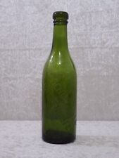 Antike Schultheiss Patzenhofer Berlin Glas Bier Präge Flasche Reklame - Vintage
