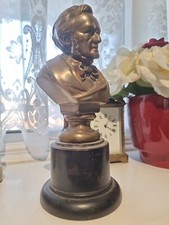 Heavy bronze bust ,German
