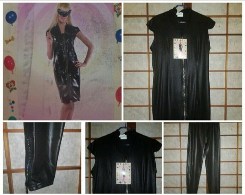 Kostüm leggins schwarz - kostüm:,