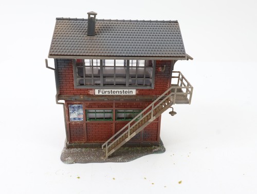 Spur gebäude stellwerk - h0,