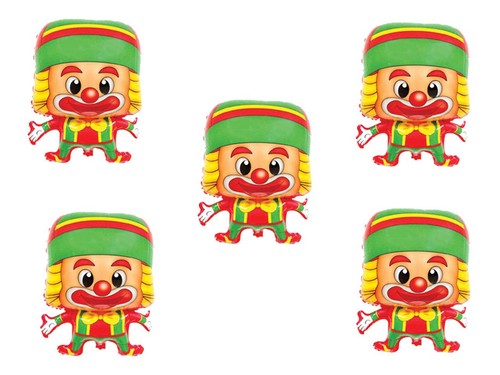 Folienballon clown helium - clown,