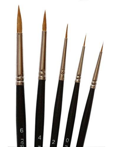Rotmarder pinselset - rotmarder,