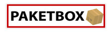 Aufkleber Paketbox Paketdienst Hinweis Lieferanten Pakete ablegen Ablageort