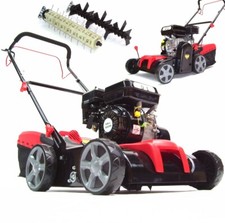 Benzin Vertikutierer Rasenlüfter 2in1 Lüfter 5,7 PS Rasen Kultivator 55791 Fräse