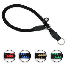 Hundehalsband Zugstopp - Halsband Hund Zugstopphalsband Nylon Würgehalsband rund
